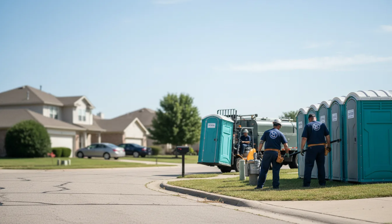 Porta Potty Rental in Hannibal, MO near me